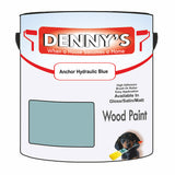 Denny's Wood Paint For Decking Colour- Anchor Hydraulic Blue - Anti-Slip Weatherproof Durable