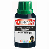 Denny's Stain Paint For Sheds Colour- Anchor Marine Blue - Weatherproof Uv-Safe Nourish