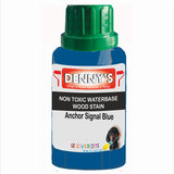 Denny's Stain Paint For Fences Colour- Anchor Signal Blue - Weatherproof Uv-Safe Protect