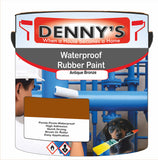 Denny's Waterpoof Paint For Pools Colour- Antique Bronze - Water-Seal Chlorine-Tough Anti-Slip