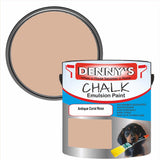 Denny's Chalk Paint For Walls Colour- Antique Coral Rose - Matte Wipe-Clean Coverage