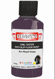 Denny's Floor Paint For Grip Coating Colour- Arc Royal Violet - Anti-Slip Hardwearing Safe