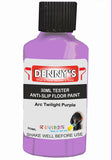 Denny's Floor Paint For Grip Coating Colour- Arc Twilight Purple - Anti-Slip Hardwearing Safe