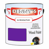 Denny's Wood Paint For Decking Colour- Arc Workshop Purple - Anti-Slip Weatherproof Durable