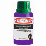 Denny's Stain Paint For Fences Colour- Arc Workshop Purple - Weatherproof Uv-Safe Protect