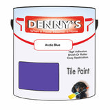 Denny's Tile Paint For Commercial Areas Colour- Arctic Blue - High-Traffic Durable Easy-Clean