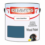 Denny's Wood Paint For Decking Colour- Arctic Cobalt Blue - Anti-Slip Weatherproof Durable