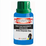 Denny's Stain Paint For Sheds Colour- Arctic Deepwater Blue - Weatherproof Uv-Safe Nourish