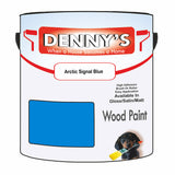 Denny's Wood Paint For Decking Colour- Arctic Signal Blue - Anti-Slip Weatherproof Durable