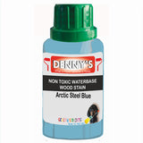 Denny's Stain Paint For Sheds Colour- Arctic Steel Blue - Weatherproof Uv-Safe Nourish