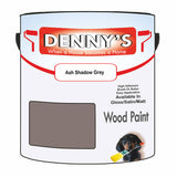 Denny's Wood Paint For Decking Colour- Ash Shadow Grey - Anti-Slip Weatherproof Durable