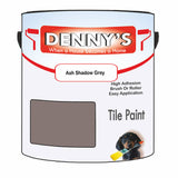Denny's Tile Paint For Commercial Areas Colour- Ash Shadow Grey - High-Traffic Durable Easy-Clean