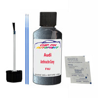 Audi Anthracite Grey Touch Up Paint Code F8J Scratch Repair Kit