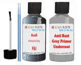 Audi Anthracite Grey Car Paint