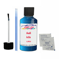 Audi Ara Blue Touch Up Paint Code LX5J Scratch Repair Kit