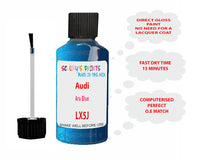 Audi Ara Blue Paint Code LX5J