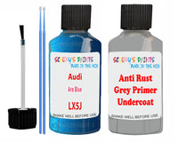 Audi Ara Blue Car Paint