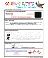 Instructions for use Audi Black Car Paint