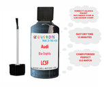 Audi Blue Graphite Paint Code LC5F