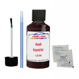 Audi Burgundy Red Touch Up Paint Code LZ3K Scratch Repair Kit