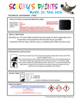 Instructions for use Audi Deep Black Car Paint