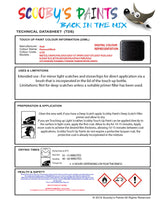 Instructions for use Audi Diamond Black Car Paint