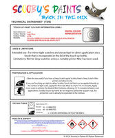Instructions for use Audi Light Silver Car Paint