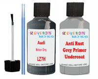 Audi Meteor Grey Car Paint