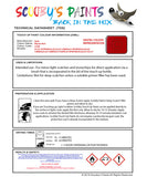 Instructions for use Audi Misano Red Car Paint