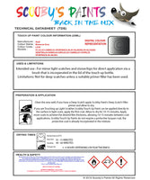 Instructions for use Audi Monsoon Grey Car Paint