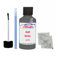 Audi Nardo Grey Touch Up Paint Code LY7C Scratch Repair Kit