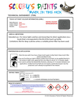 Instructions for use Audi Nardo Grey Car Paint