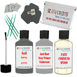 Audi Nardo Grey Car Detailing Paint and polish finishing kit