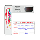 Paint Code Loacation Audi Oolong Grey