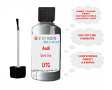 Audi Quartz Grey Paint Code LY7G