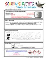 Instructions for use Audi Reflex Silver Car Paint