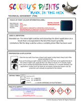 Instructions for use Audi Shadow Blue Car Paint