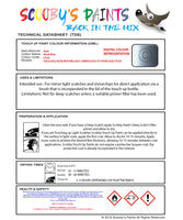 Instructions for use Audi Shark Blue Car Paint