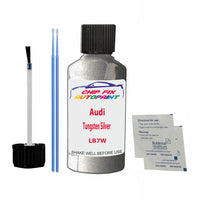 Audi Tungsten Silver Touch Up Paint Code LB7W Scratch Repair Kit