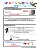 Instructions for use Audi Tungsten Silver Car Paint