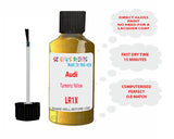 Audi Turmeric Yellow Paint Code LR1X