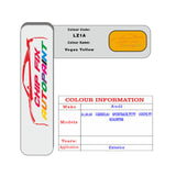 Paint Code Loacation Audi Vegas Yellow