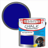 Denny's Chalk Paint For Cabinets Colour- Azure Lagoon Storm Blue - Matte Scuffproof Easy-Clean