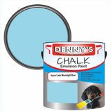 Denny's Chalk Paint For Cabinets Colour- Azure Lake Moonlight Blue - Matte Scuffproof Easy-Clean