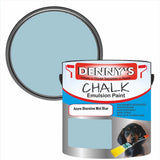Denny's Chalk Paint For Furniture Colour- Azure Shoreline Mist Blue - Matte Scuffproof Refresh