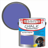 Denny's Chalk Paint For Furniture Colour- Azure Storm Twilight Blue - Matte Scuffproof Refresh