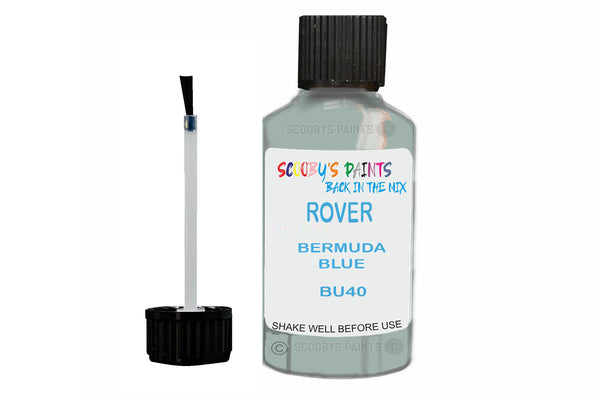 Mixed Paint For Triumph Toledo, Bermuda Blue, Touch Up, Bu40