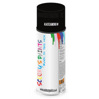 Mixed Paint For Rover 25/200 Series Black Diamond M Aerosol Spray A2