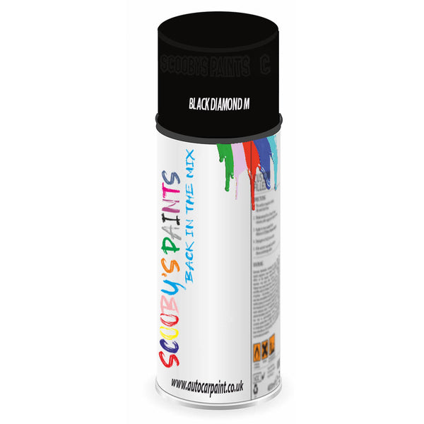 Mixed Paint For Mg Montego Black Diamond M Aerosol Spray A2