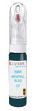 bmw 5 series mineralblau code 231 touch brush and neddle stone chip repair  up paint 1990 1991